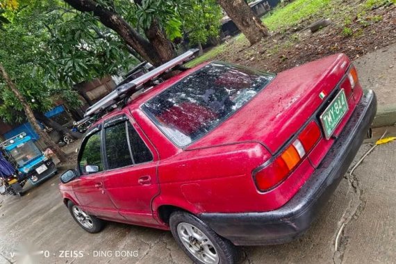 Red Nissan Sentra 1994 for sale in San Jose del Monte