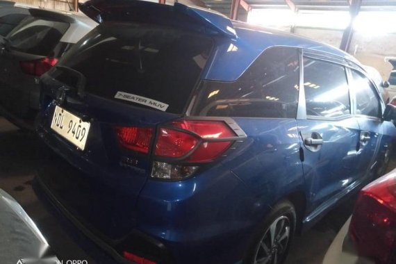 Blue Honda Mobilio 2019 for sale in Quezon 