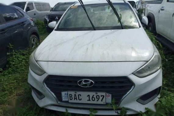 White Hyundai Accent 2020 for sale in Quezon 