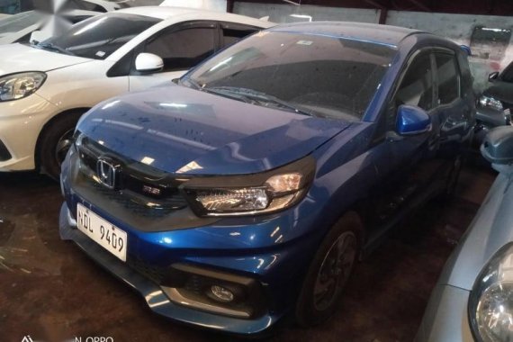 Blue Honda Mobilio 2019 for sale in Quezon 