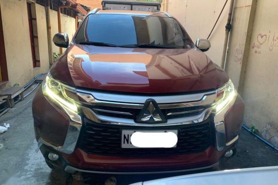 Red Mitsubishi Montero 2016 for sale