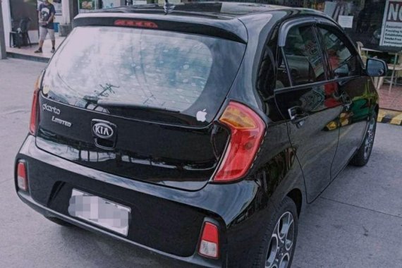 Selling Black Kia Picanto 2017 in Cabuyao