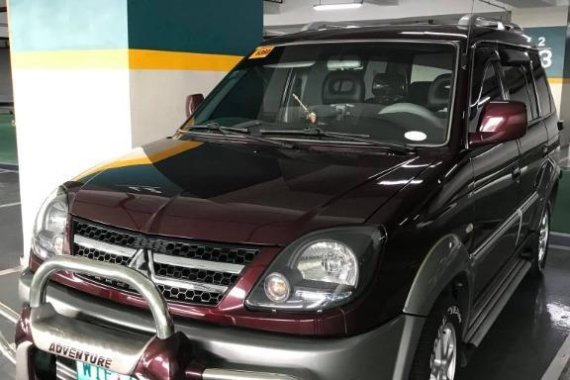 Red Mitsubishi Adventure 2013 for sale in Caloocan