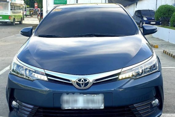 Blue Toyota Corolla Altis 2017 for sale in Lapu Lapu