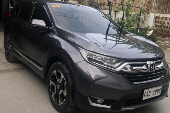 Selling Grey Honda CR-V 2018 in General Santos