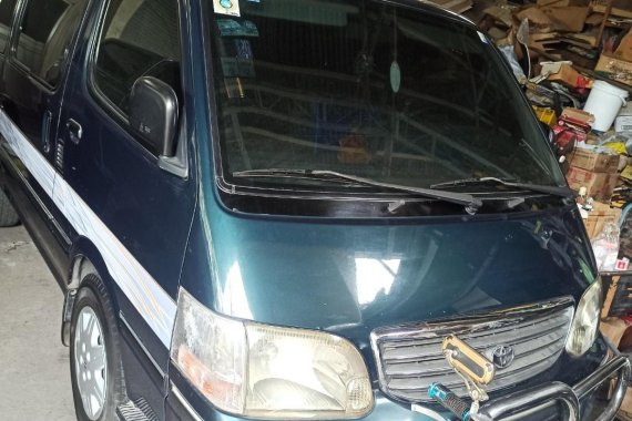 Black Toyota Hiace Super Grandia 2000 for sale in Quezon