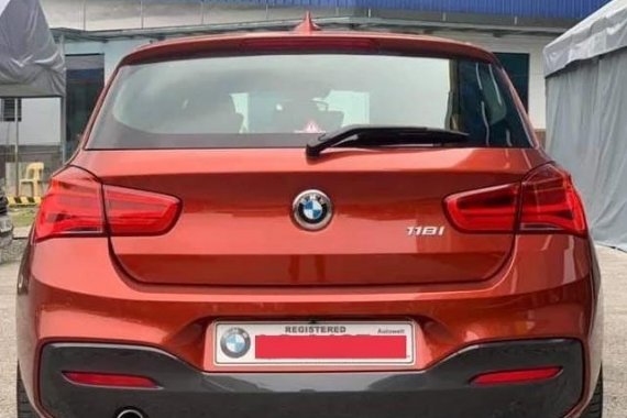 Red BMW 118I 2018 for sale in Pasig 