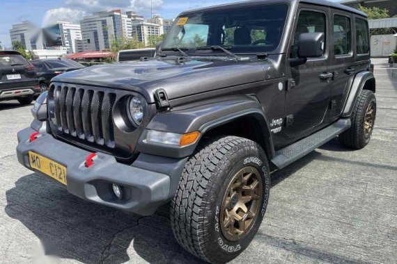 Grey Jeep Wrangler 2019 for sale in Pasig