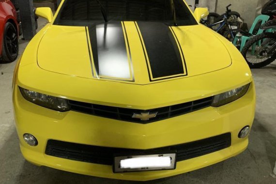 Yellow Chevrolet Camaro 2016 for sale in Quezon