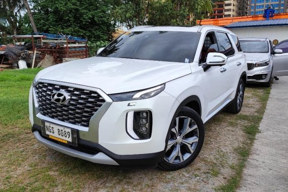 Selling White Hyundai Palisade 2021 in Las Piñas