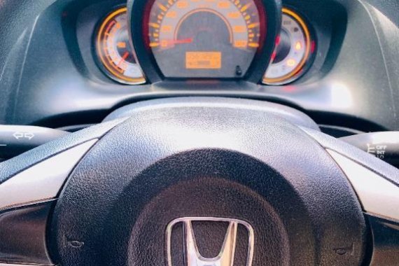 Pearl White Honda Brio 2015 for sale in Quezon City