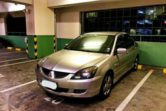 Silver Mitsubishi Lancer 2005 for sale in Marikina