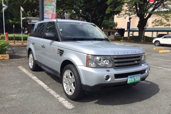 Sell Silver 2006 Land Rover Range Rover Sport in Manila