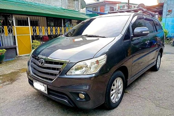 Grey Toyota Innova 2015 for sale in Itbayat