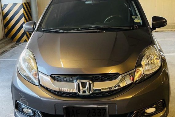 Grey Honda Mobilio 2016 for sale in Pasay