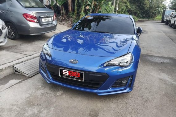 Blue Subaru Brz 2019 for sale in Manual