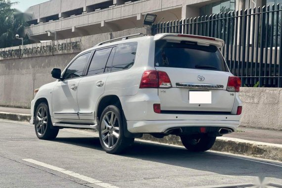 Pearl White Toyota Land Cruiser 2009 for sale in Automatic