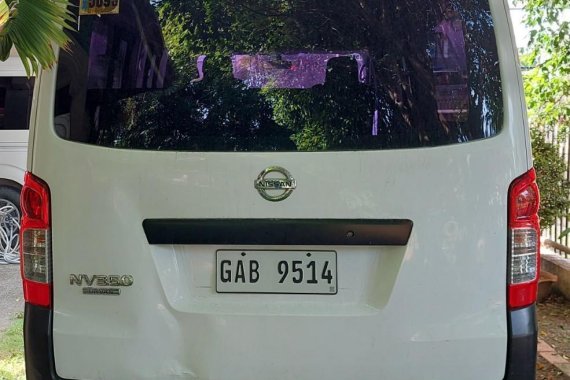 White Nissan NV350 Urvan 2017 for sale in Mandaue