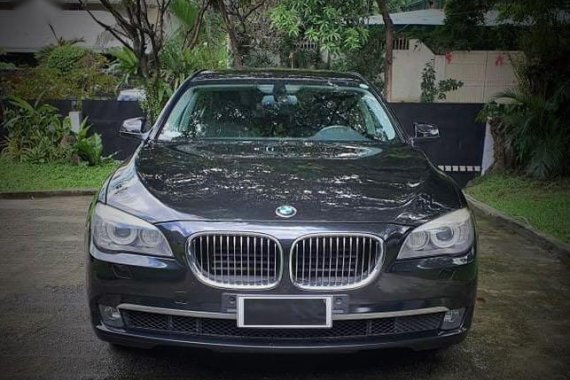 Selling Black BMW 7 Series 2012 in Makati