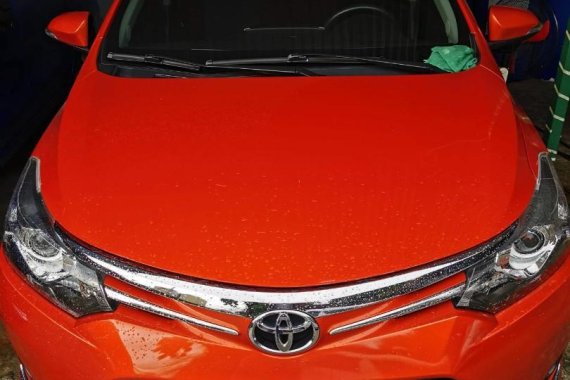 Selling Orange Toyota Vios 2019 in Cainta