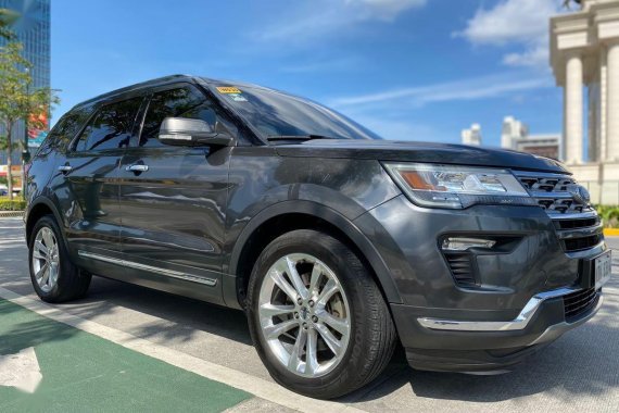 Grey Ford Explorer 2019 for sale in Automatic