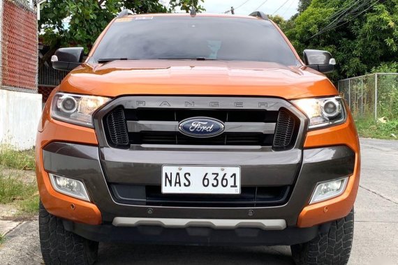 Sell Orange 2017 Ford Ranger in Las Piñas