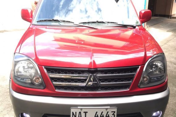 Red Mitsubishi Adventure 2017 for sale in Caloocan 