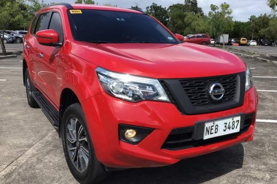 Red Nissan Terra 2019 for sale in Lucena