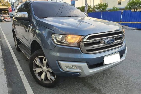 Blue Ford Everest 2016 for sale in Makati