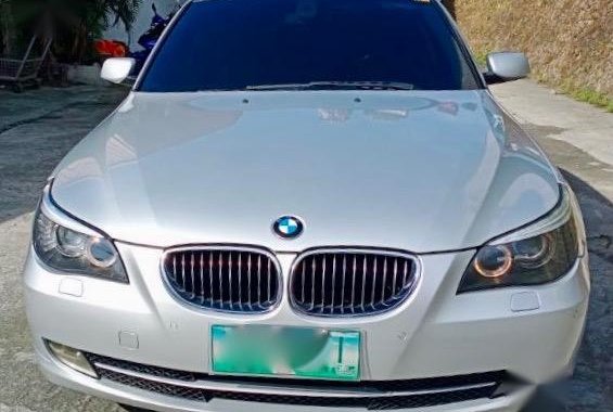 Silver BMW 523I 2008 for sale in Automatic