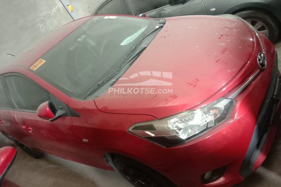2018 Toyota VIOS 1.3E GAS  MT Red 80k odo 📌Bulacan DAC6051 - 379k