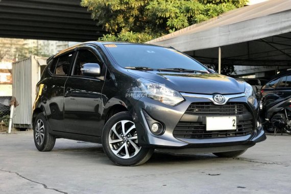 RUSH sale! Grey 2019 Toyota Wigo G 1.0 Automatic Gas  Hatchback cheap price
