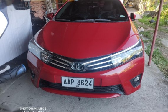Sell Red 2014 Toyota Corolla Altis in Urdaneta