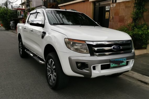 White Ford Ranger 2013 for sale in Automatic