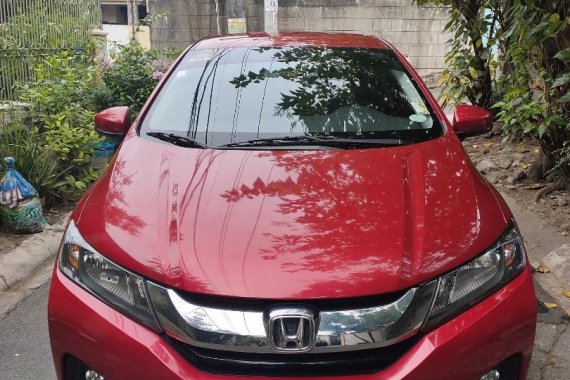 Red Honda City 2017 for sale in Las Piñas