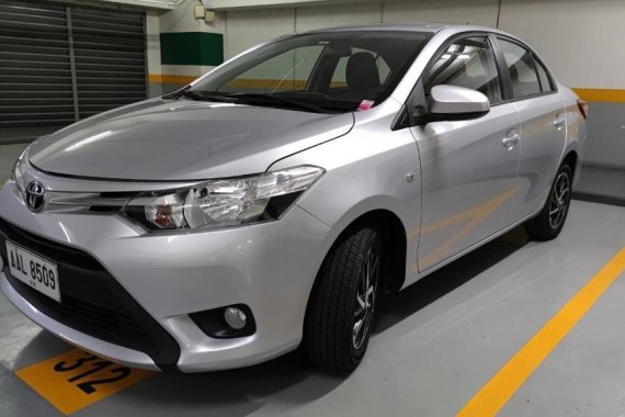 Silver Toyota Vios 2014 for sale in Parañaque