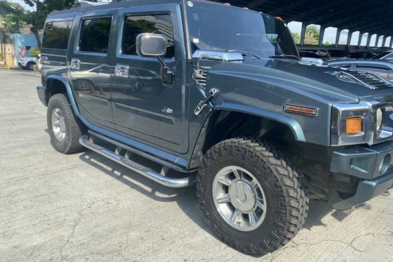 Grayblack Hummer H2 2005 for sale in Pasig