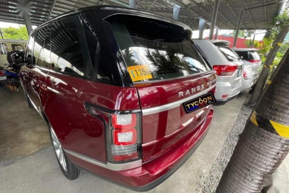 Selling Red Land Rover Range Rover 2015 in Pasig