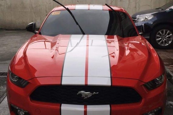 Red Ford Mustang 2017 for sale in Automatic