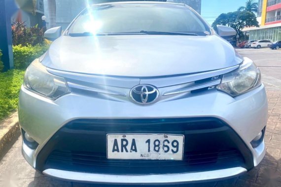 Pearl White Toyota Vios 2015 for sale in Subic