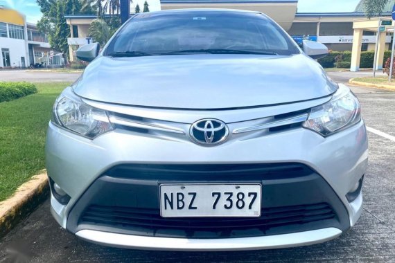 Pearl White Toyota Vios 2015 for sale in Subic