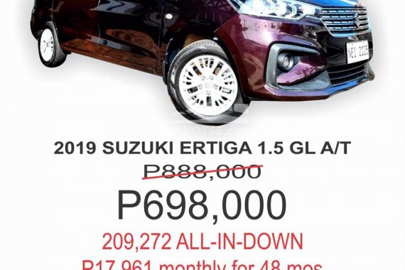 2019 Suzuki Ertiga GL A/T