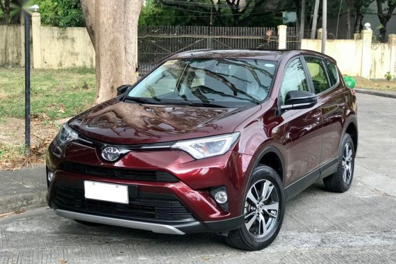 Sell Red 2017 Toyota Rav4 in Muntinlupa