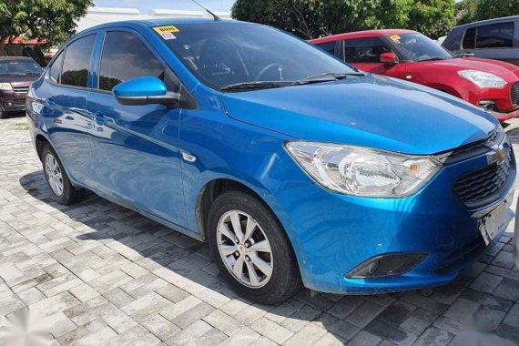 Selling Blue Chevrolet Sail 2019 in Quezon