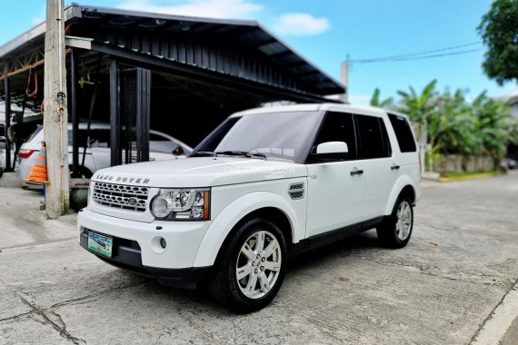 Rush for sale White 2012 Land Rover Discovery 4 SUV second hand for sale lr4 hse 2011 2013 v8 4.4l