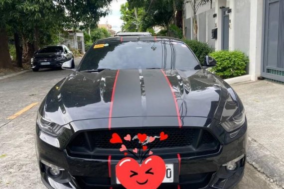 Black Ford Mustang 2017 for sale in Manila