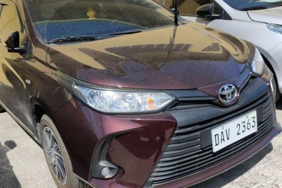 Red Toyota Vios 2021 for sale in Quezon 