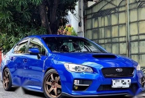 Blue Subaru Wrx 2016 for sale in Manual