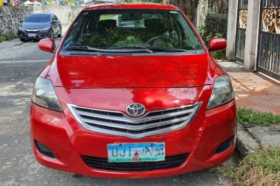 Sell Red 2012 Toyota Vios in Quezon City