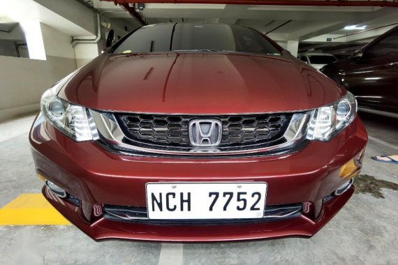 Selling Red Honda Civic 2015 in Manila